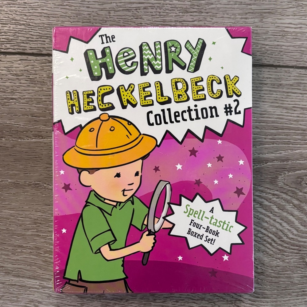 Henry Heckelbeck Collection #2 Boxed Set Books 5-8 New Kids Book Series